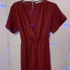 Reoria Red Romper